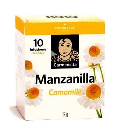 Manzanilla 100% Natural Tigo 10 Sobres 15 gr